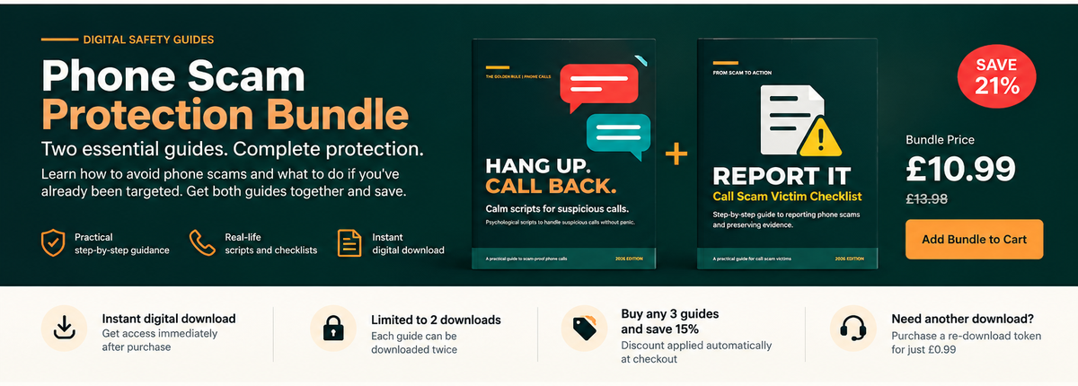 Phone Scam Protection Bundle